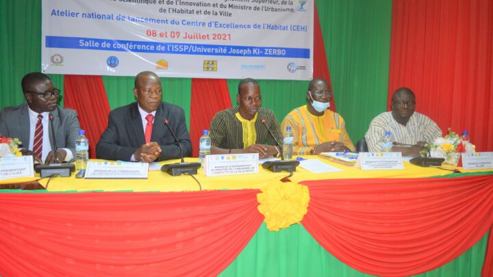 Mise en œuvre du Centre d’Excellence de l’Habitat au Burkina Faso : les activités ont été officiellement lancées à Ouagadougou