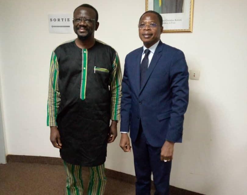 LE COMMISSAIRE GBIAN AU CABINET DU MINISTRE DE L’URBANISME, DE L’HABITAT ET DE LA VILLE DU BURKINA FASO